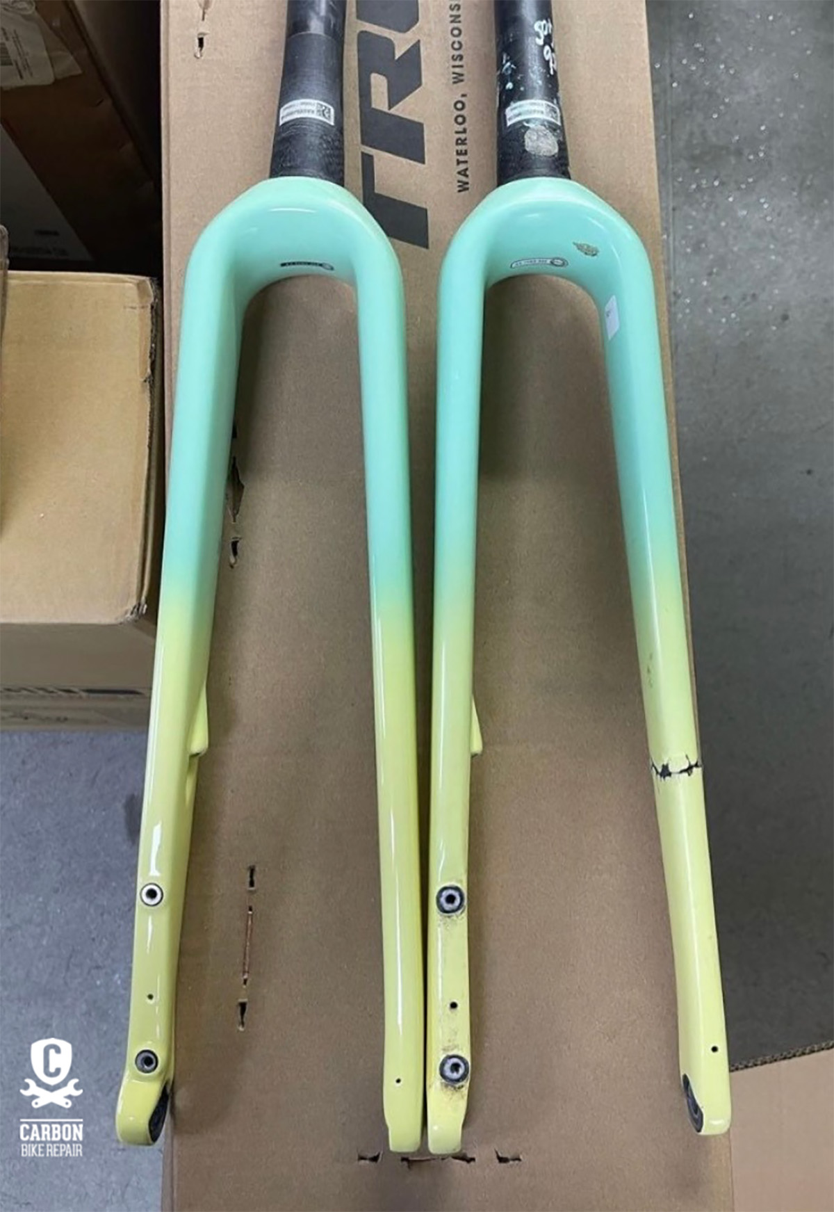 To be able to colour match as many bikes to 100% , our relationship with the paint manufacturer has to be aligned to ensure our extensive services to the brands continue. This allows us to deliver near perfect finishes every time.</p>
<p>With bikes exposed to UV, We use scanning and recording process’s to register the variations in a large physical and data library.</p>
<p>There are literally thousands of brand colours in various states of exposure accessible at a press of a button to ensure matches are processed in a timely manner.</p>
<p>Please contact Carbon Bike Repair if you would like to explore a colour change or a restoration of your bike