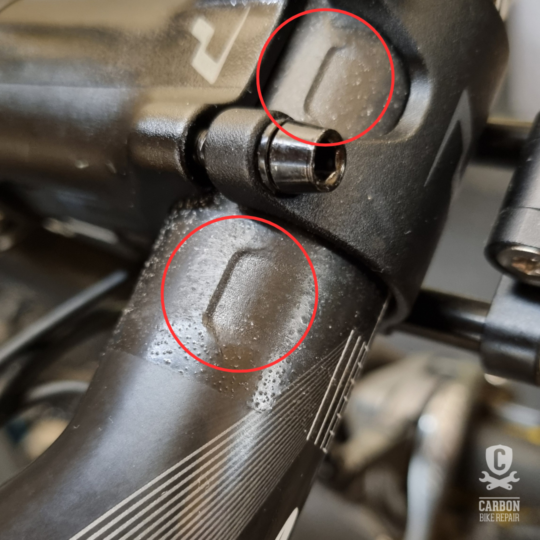 Carbon Handlebars Indents - Is this a fracture ?